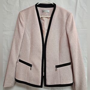 Kasper Pink and Black Blazer